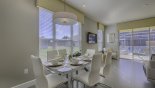 Dining table with seats for 6 persons from Serenity / Retreat Silver Creek rental Townhouse direct from owner