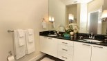 Ensuite bathroom to master bedroom from Eliora 3 Townhouse for rent in Orlando