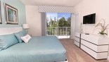 Spacious rental Serenity / Retreat Silver Creek Townhouse in Orlando complete with stunning Master bedroom with flat screen TV