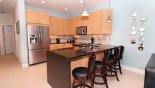 Townhouse rentals near Disney direct with owner, check out the Kitchen breakfast bar with 4 bar stools