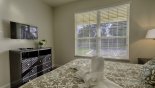 Eliora 7 Townhouse rental near Disney with Downstairs queen bedroom with flat screen TV