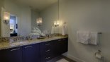 Townhouse rentals near Disney direct with owner, check out the Master ensuite bathroom with his & hers sinks