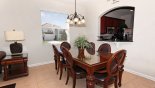 Spacious rental Windsor Hills Resort Villa in Orlando complete with stunning Dining area seating 6 comfortably