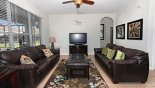 Spacious rental Windsor Hills Resort Villa in Orlando complete with stunning Family room with 55