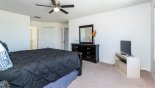 Master 1 bedroom with  LCD cable TV from Highlands Reserve rental Villa direct from owner