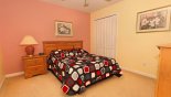 Master 2 bedroom with queen sized bed from Cambridge 2 Villa for rent in Orlando