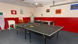 Games room with table tennis, air hockey, table foosball & basketball game from Highlands Reserve rental Villa direct from owner