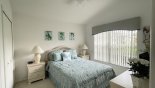 Queen bedroom from Sanctuary at Westhaven rental Villa direct from owner