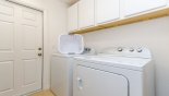 Villa rentals near Disney direct with owner, check out the Laundry room with washer & dryer