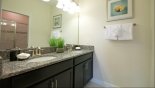 Master 2 ensuite bathroom from Champions Gate rental Villa direct from owner
