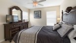 Villa rentals near Disney direct with owner, check out the Bedroom 2 with LED TV