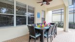 Villa rentals in Orlando, check out the Enjoy your meals dining el fresco on the outdoor table that seats 8