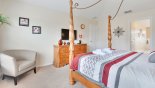 Villa rentals in Orlando, check out the Second Floor Master en suite with King bed 40