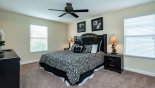 Master 2 bedroom with king sized bed - www.iwantavilla.com is your first choice of Villa rentals in Orlando direct with owner