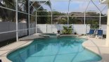 Private SW facing pool & spa with 2 sun loungers with this Orlando Villa for rent direct from owner