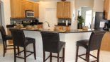Fully fitted kitchen with quality stainless steel appliances & granite counter tops from Highlands Reserve rental Villa direct from owner