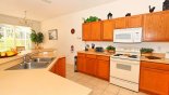 Fully fitted kitchen with everything you could possibly need from Jasmine 9 Villa for rent in Orlando