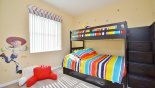 Emerald + 11 Villa rental near Disney with Bedroom 5 with bunk beds (twin over full-size)