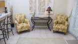Villa rentals near Disney direct with owner, check out the Additional Seating Area