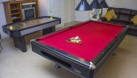 Orlando Villa for rent direct from owner, check out the Games Room in garage