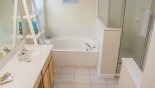Master Ensuite Bath and Shower Room 2 from Belmonte + 3 Villa for rent in Orlando