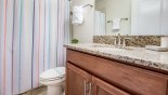 Family bathroom 3 with bath & shower over from Solterra Resort rental Villa direct from owner
