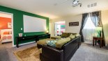 Villa rentals near Disney direct with owner, check out the Loft area with large projection screen so you can watch your favourite movies