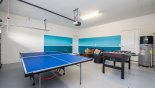 Games room with table tennis and table foosball - www.iwantavilla.com is your first choice of Villa rentals in Orlando direct with owner