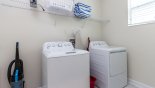 Villa rentals near Disney direct with owner, check out the Laundry room with washer & dryer so no need to pack too many clothes