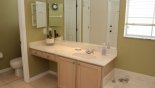 Orlando Villa for rent direct from owner, check out the Master ensuite #1 with large walk-in shower, bath, his & hers sinks & separate WC