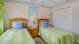 Belmonte 2 Villa rental near Disney with Bedroom #3 with twin sized beds