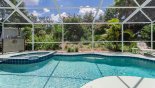 Private east facing pool & spa with established planting all around from Belmonte 2 Villa for rent in Orlando