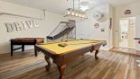 Orlando Villa for rent direct from owner, check out the Games room with an pool table, table foosball, basketball game & wall-mounted 32