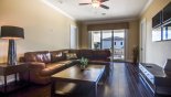 Spacious rental Reunion Resort Villa in Orlando complete with stunning Loft entertainment area with access onto rear facing balcony