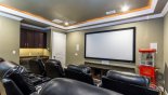 Fairview 1 Villa rental near Disney with Home theatre with large projection screen and popcorn machine