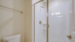 Bathroom 2 with WC & double walk in shower with this Orlando Townhouse for rent direct from owner