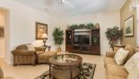 Spacious rental The Shire at West Haven Villa in Orlando complete with stunning Family room with large LCD cable TV & DVD