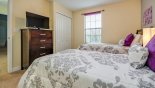 Orlando Villa for rent direct from owner, check out the Twin bedroom #3 with 32