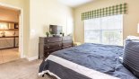 Villa rentals near Disney direct with owner, check out the Ground floor bedroom #4 with LCD cable TV