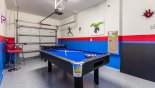 Orlando Villa for rent direct from owner, check out the Marvel themed games room located in the garage