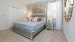 Spacious rental Solterra Resort Villa in Orlando complete with stunning Master Bedroom 1 comes complete with large walk in wardrobe
