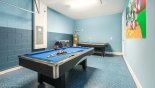 Games room with pool table & air hockey table from Cancun 1 Villa for rent in Orlando