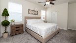 Villa rentals near Disney direct with owner, check out the Master Bedroom 1 with ceiling fan and walk in wardrobe