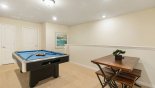 Townhouse rentals in Orlando, check out the Entertainment loft with pool table at top of stairs