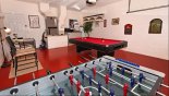 Orlando Villa for rent direct from owner, check out the Games room with pool table and table football