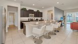 Breakfast bar seating for 4 people with this Orlando Villa for rent direct from owner