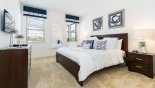 Villa rentals near Disney direct with owner, check out the Ground floor bedroom #2 with king sized bed & views onto pool deck