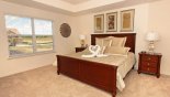 Master bedroom #1 with king sized bed from The Dales at West Haven rental Villa direct from owner