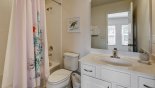 Master #2 ensuite bathroom with bath & shower over from Watersong Resort rental Villa direct from owner