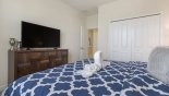 Spacious rental Champions Gate Villa in Orlando complete with stunning Bedroom #6 with LCD cable TV